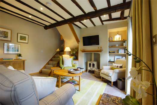 Exterior of The Bothy - a two-bedroom luxury cottage at the Ty Mawr Collection